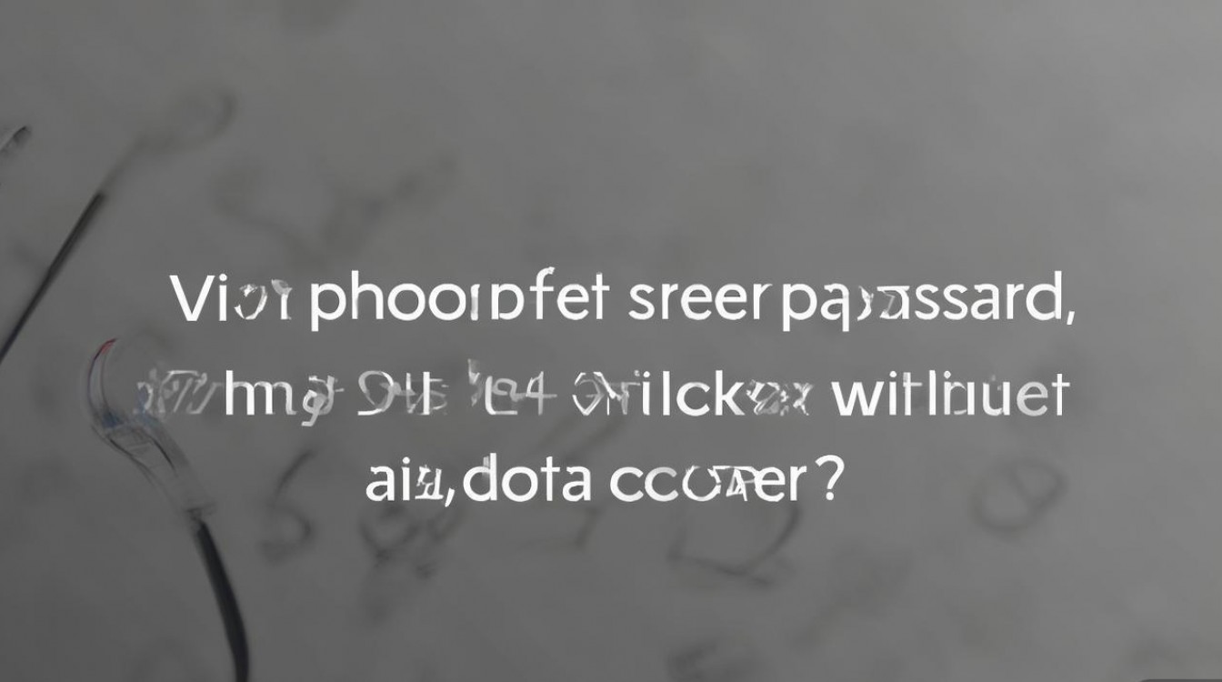 vivo手机忘了屏幕密码,不恢复数据能解锁吗?