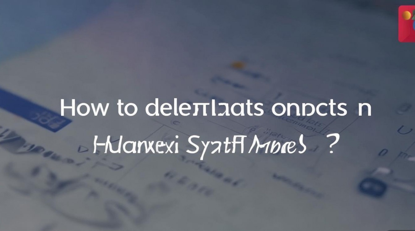 华为同步邮箱联系人怎么删除不掉？