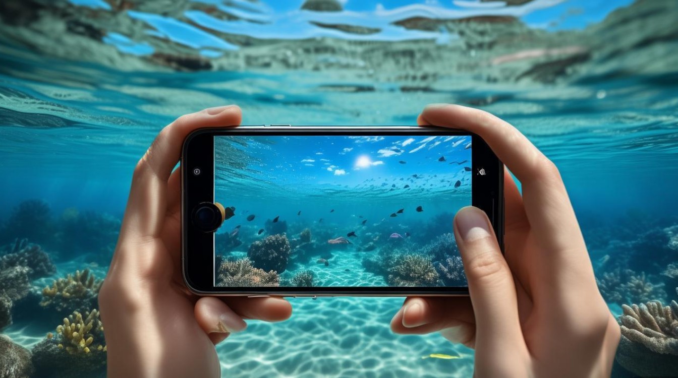 苹果手机怎么水底拍照才能拍出清晰照片?