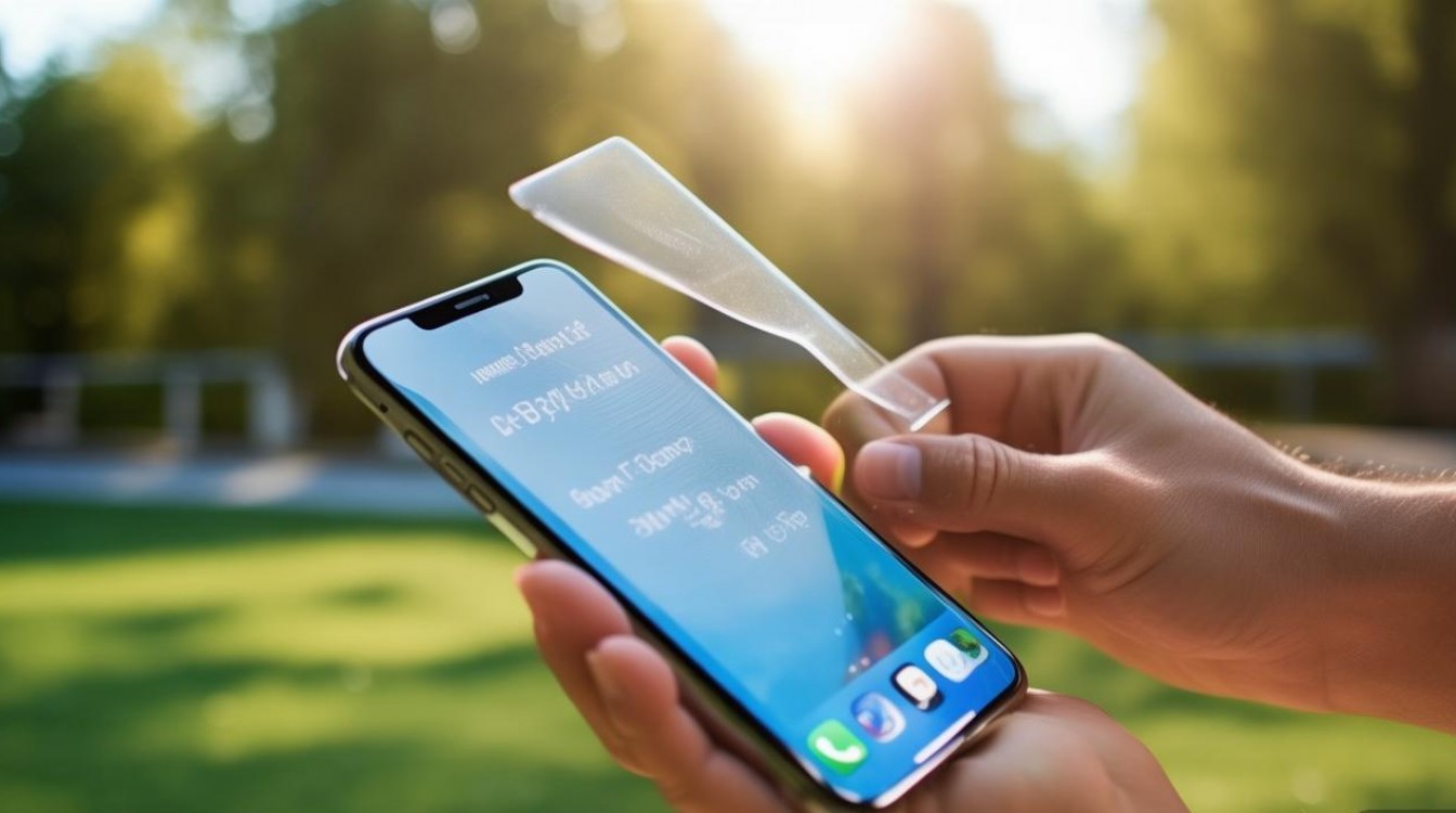 苹果手机夏天户外怎么防晒才不伤屏幕?