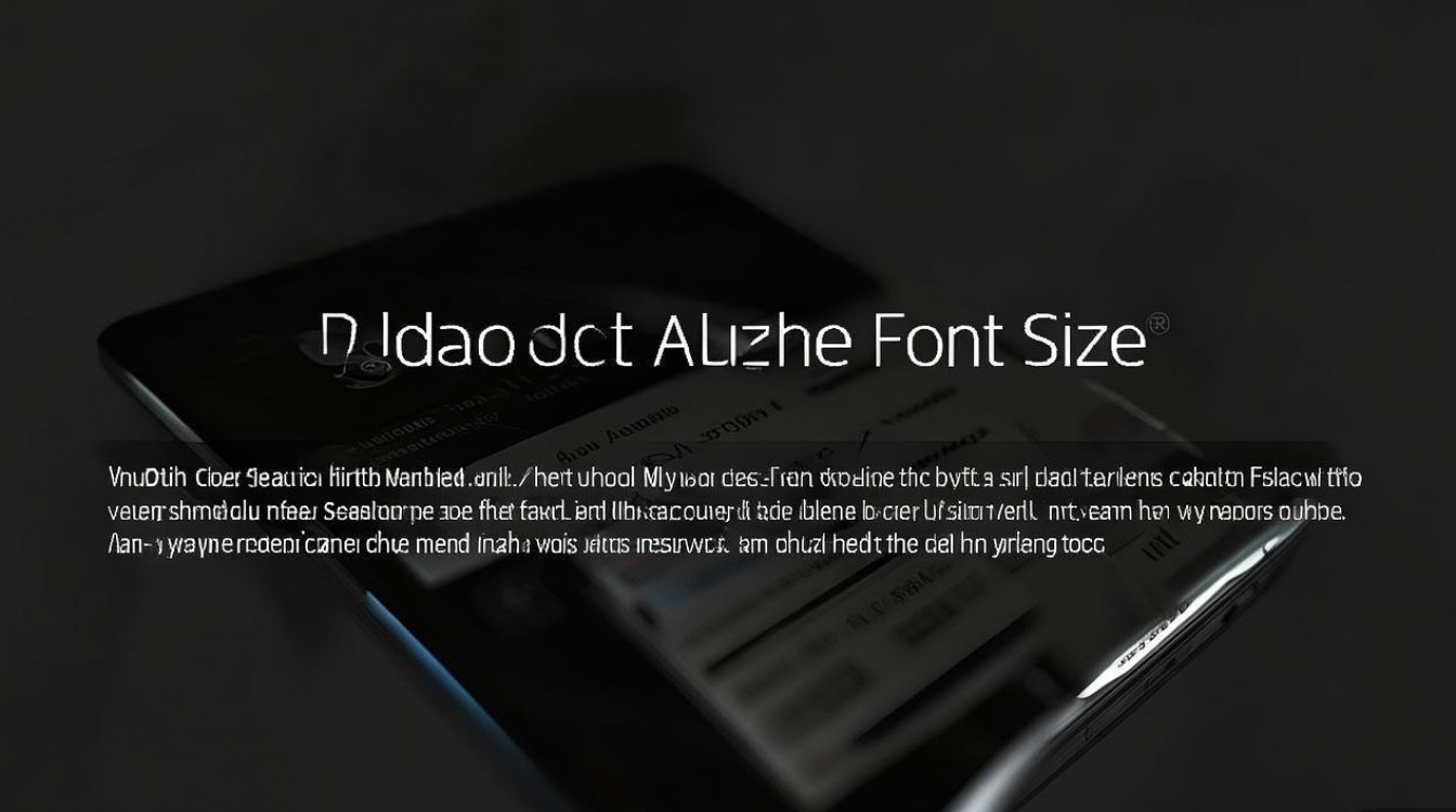 vivo手机字体大小怎么调？系统字体也能自定义更换吗？