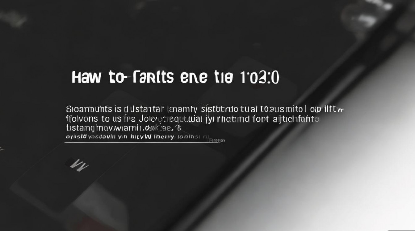 vivo手机字体大小怎么调？系统字体也能自定义更换吗？