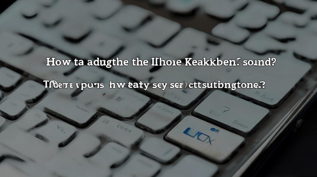 苹果手机键盘声音怎么调？教你轻松设置自定义音效