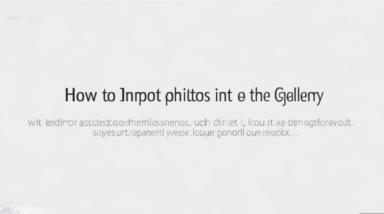 华为手机怎么把照片导入相册?新手必看步骤指南