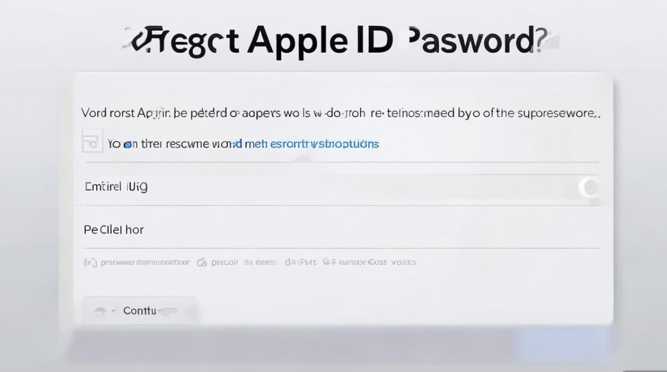 苹果ID忘记密码，官方怎么找回或重置？