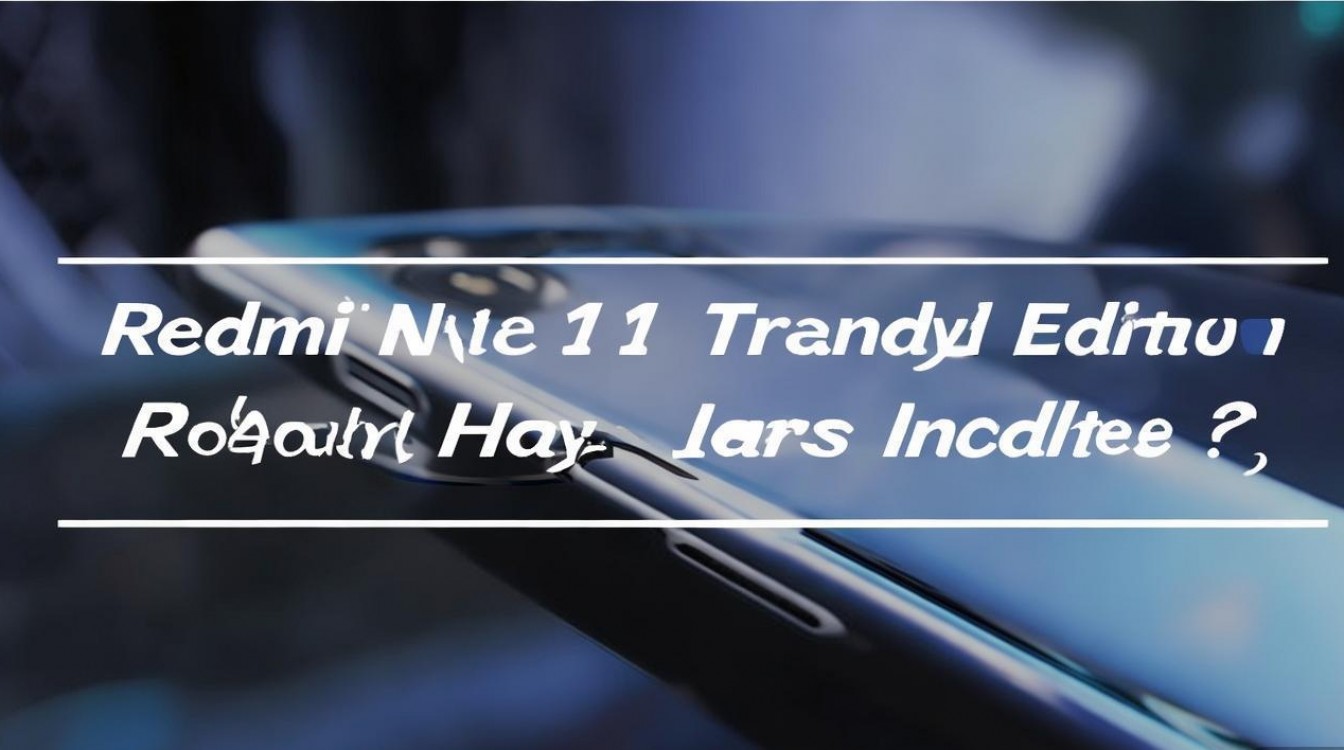 红米Note11潮流限定版何时发售?配置有哪些亮点?