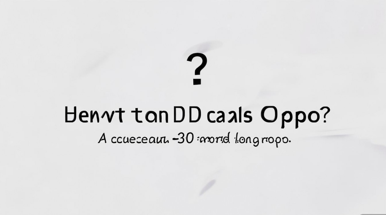oppo高清通话怎么开?30字内疑问长尾标题
