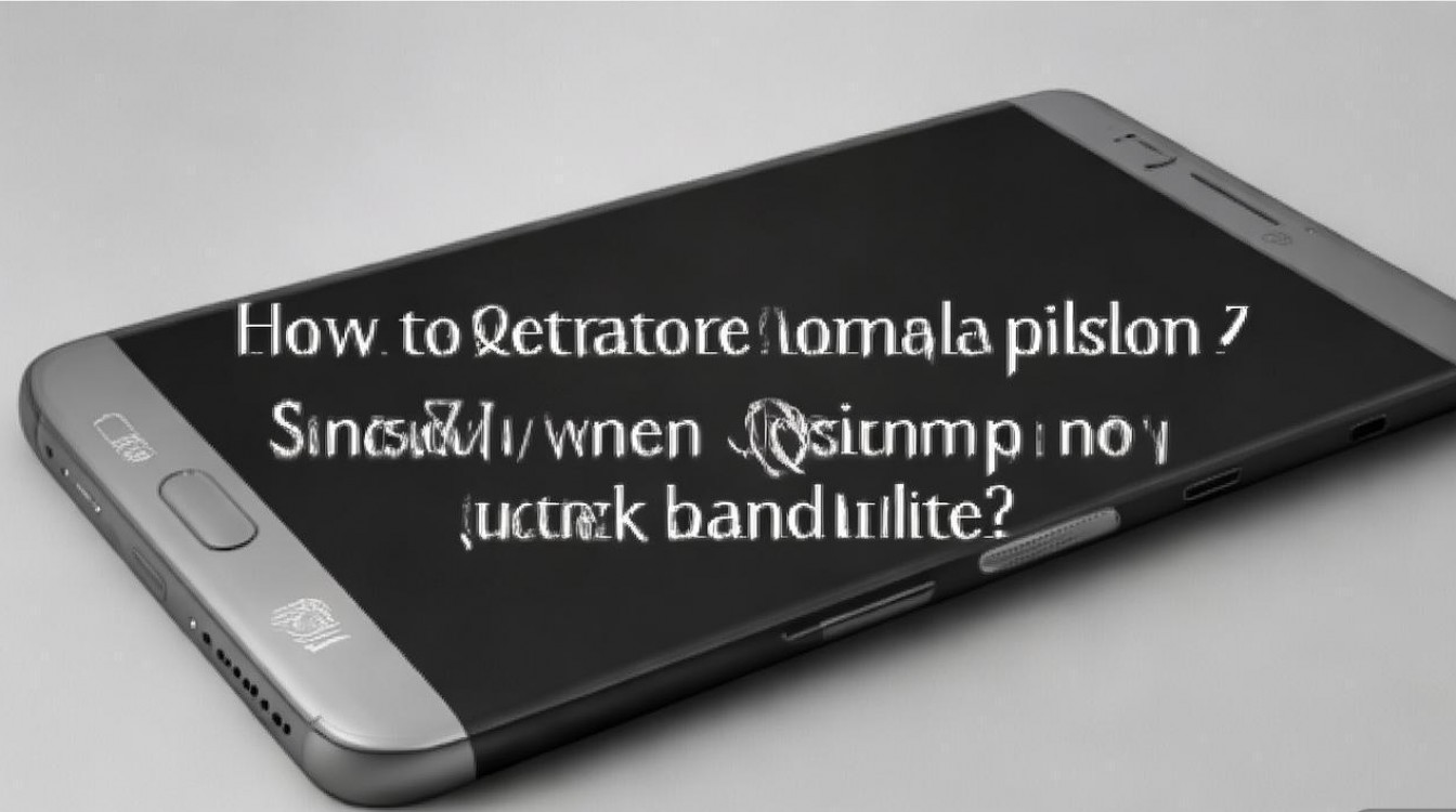 三星S7突然变黑白屏了，怎么恢复手机正常显示？