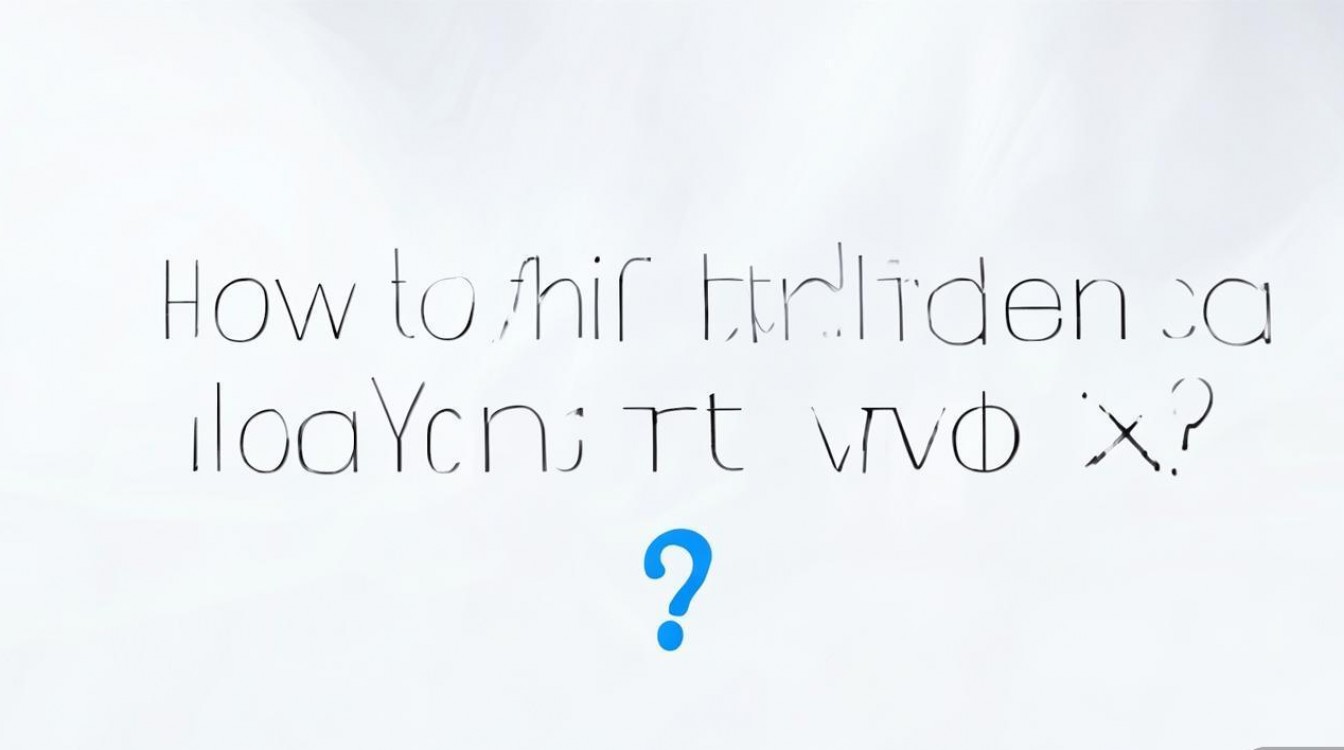 vivox9怎么把隐藏图标找回来?30字疑问长尾标题