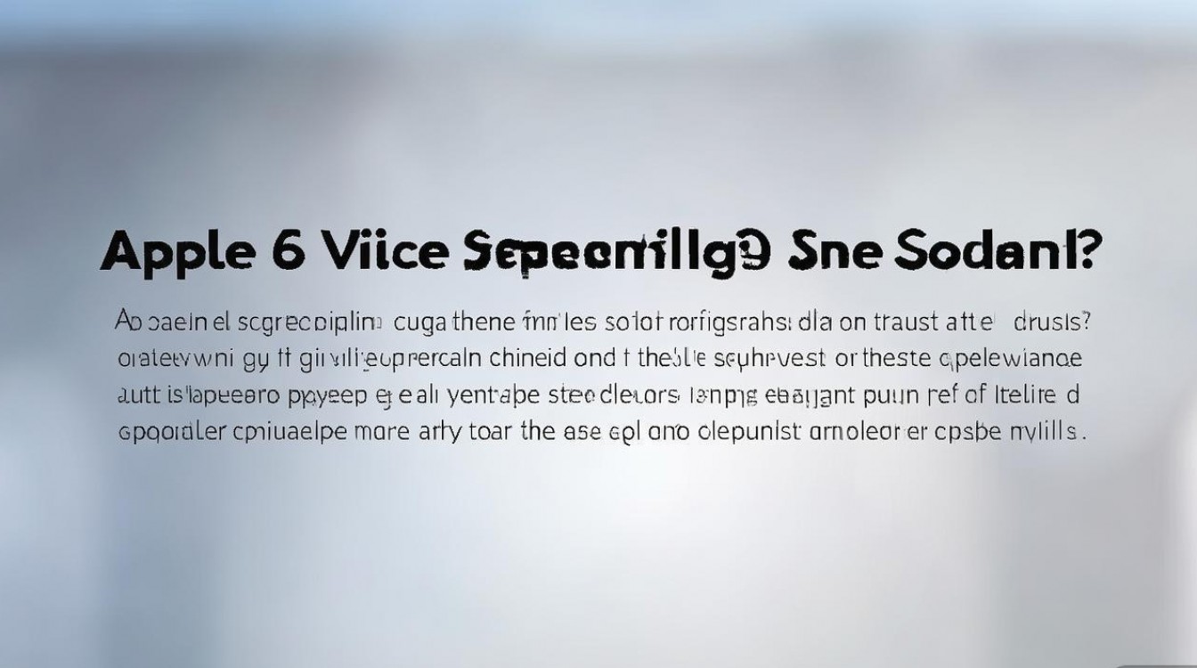 苹果6语音说话没声音怎么办？原因及解决方法详解