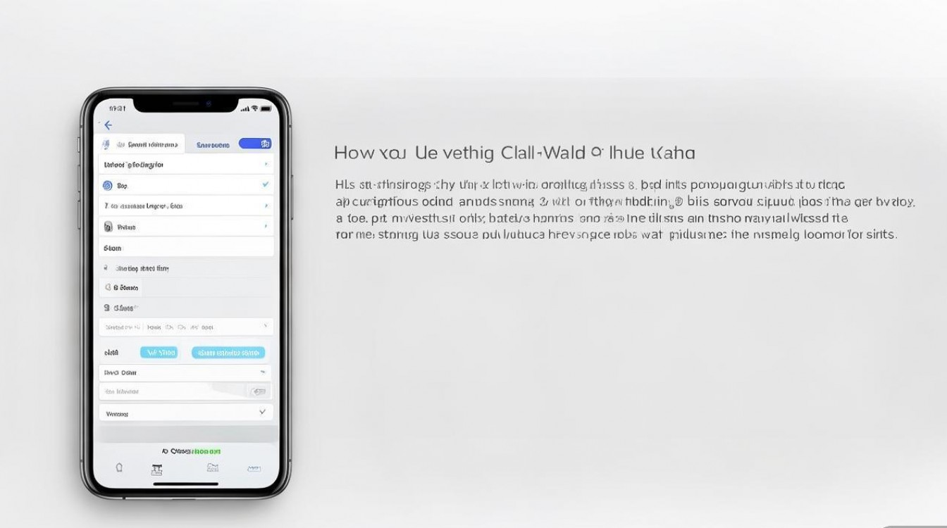 苹果6s呼叫等待怎么用?设置步骤与常见问题解答
