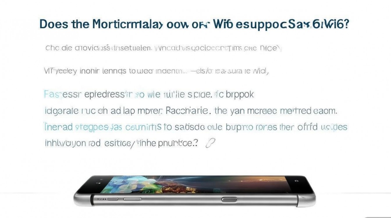 摩托罗拉edge X支持WiFi6吗?WiFi6比WiFi5优势具体在哪?