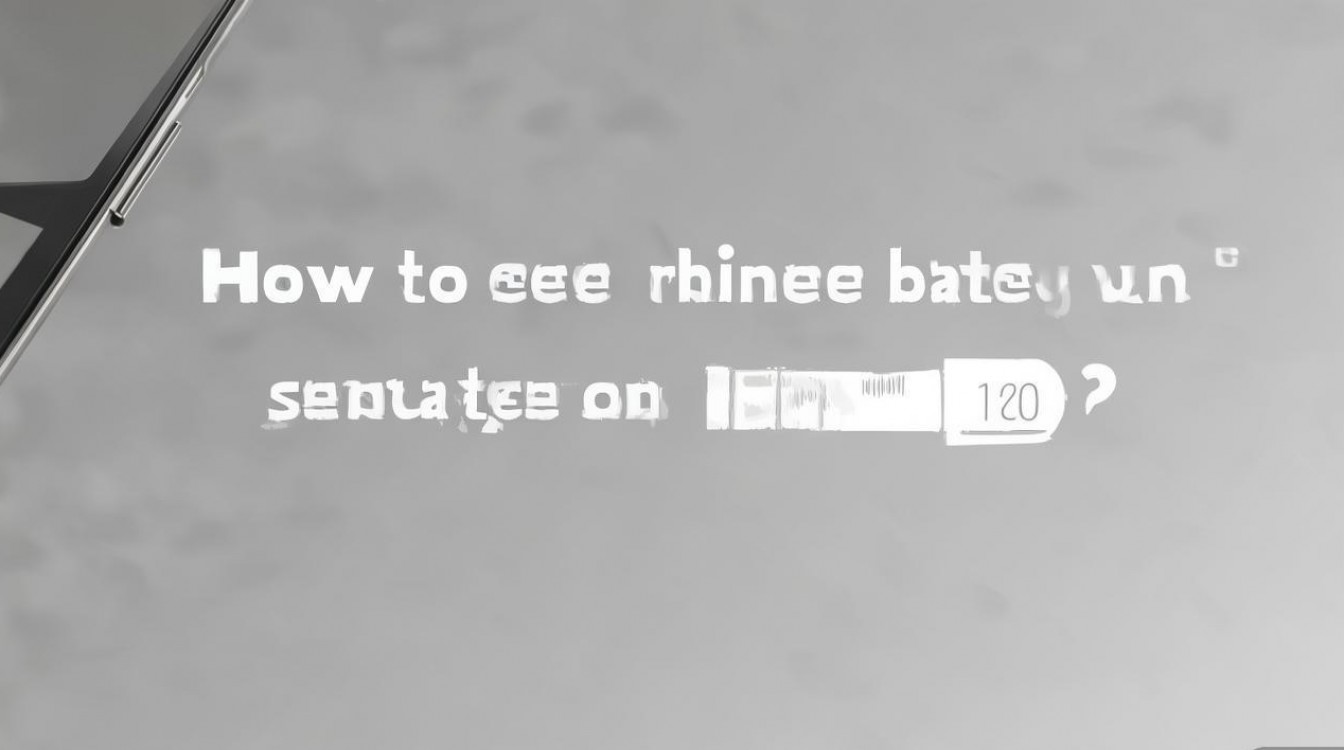 华为p10怎么看剩余电量百分比？