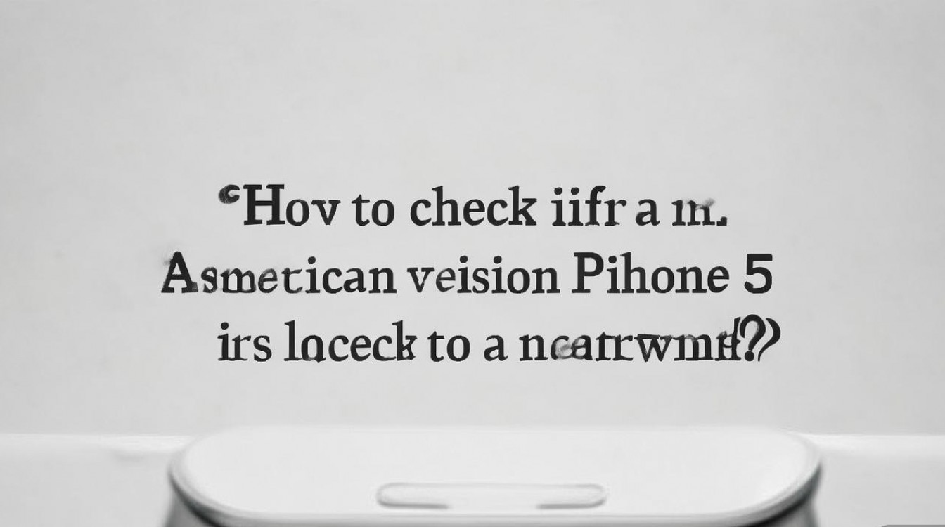 美版苹果5怎么查是否被网络锁住了？