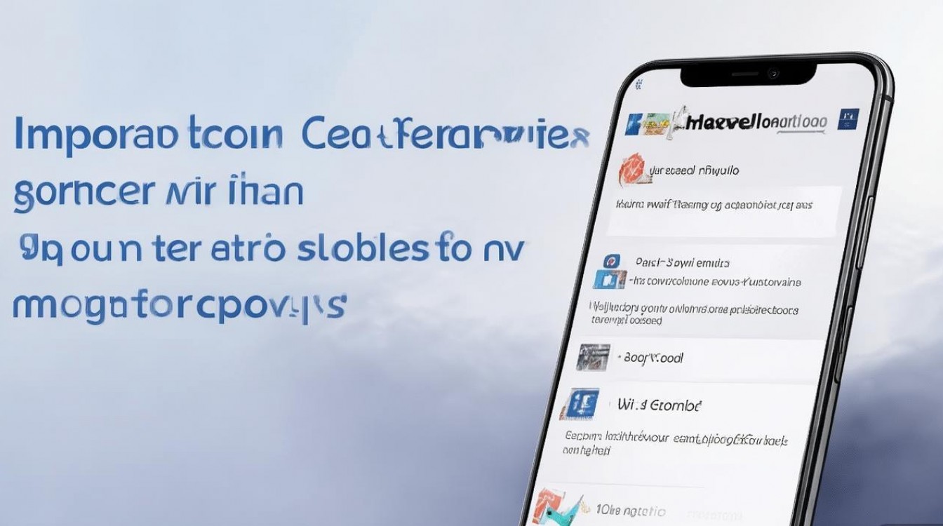 华为云服务导入手机的具体步骤是怎样的?