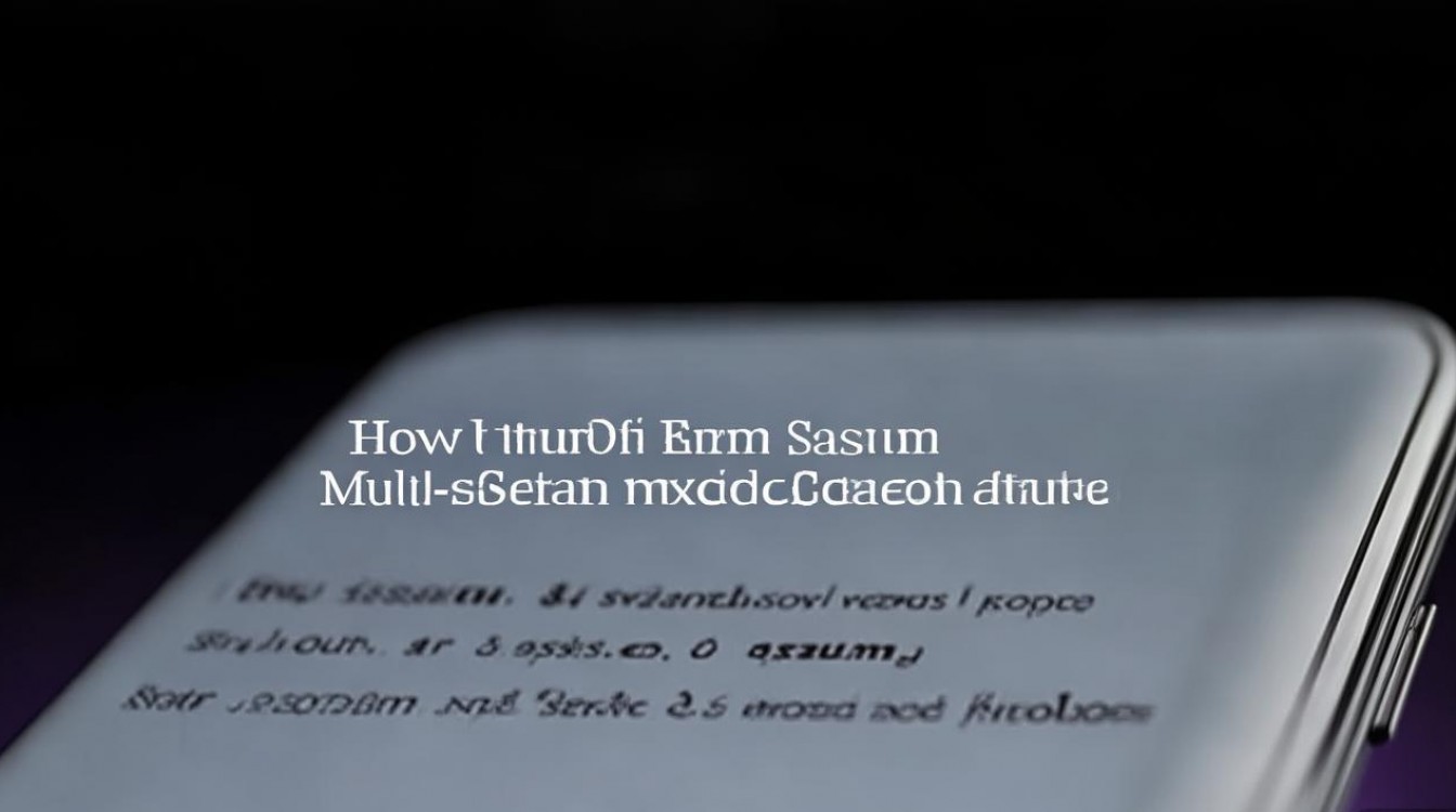 三星多屏幕怎么关闭？手机分屏模式如何退出？