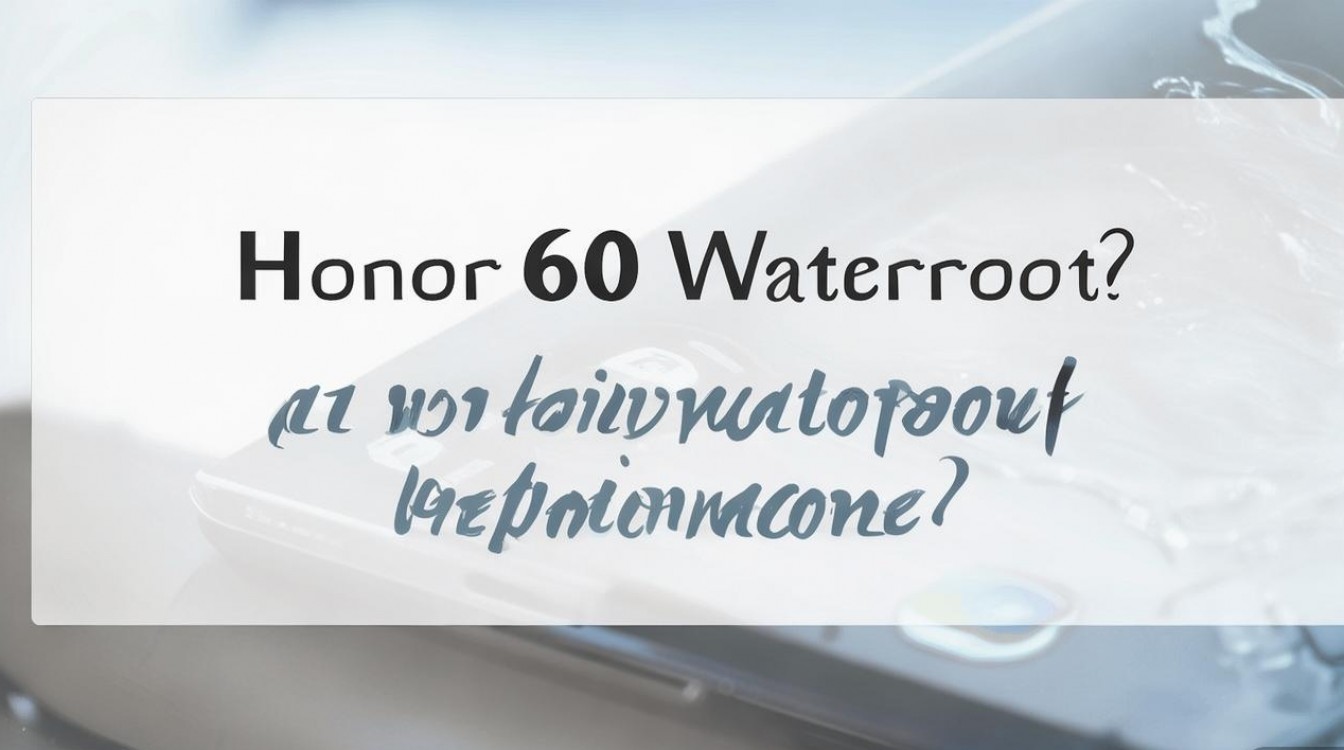荣耀60防水吗?日常防水性能到底怎么样?