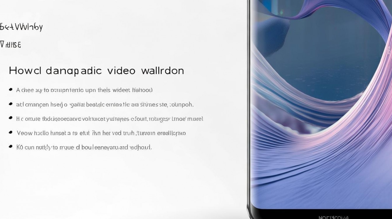 华为h30-c00怎么设置动态视频壁纸?