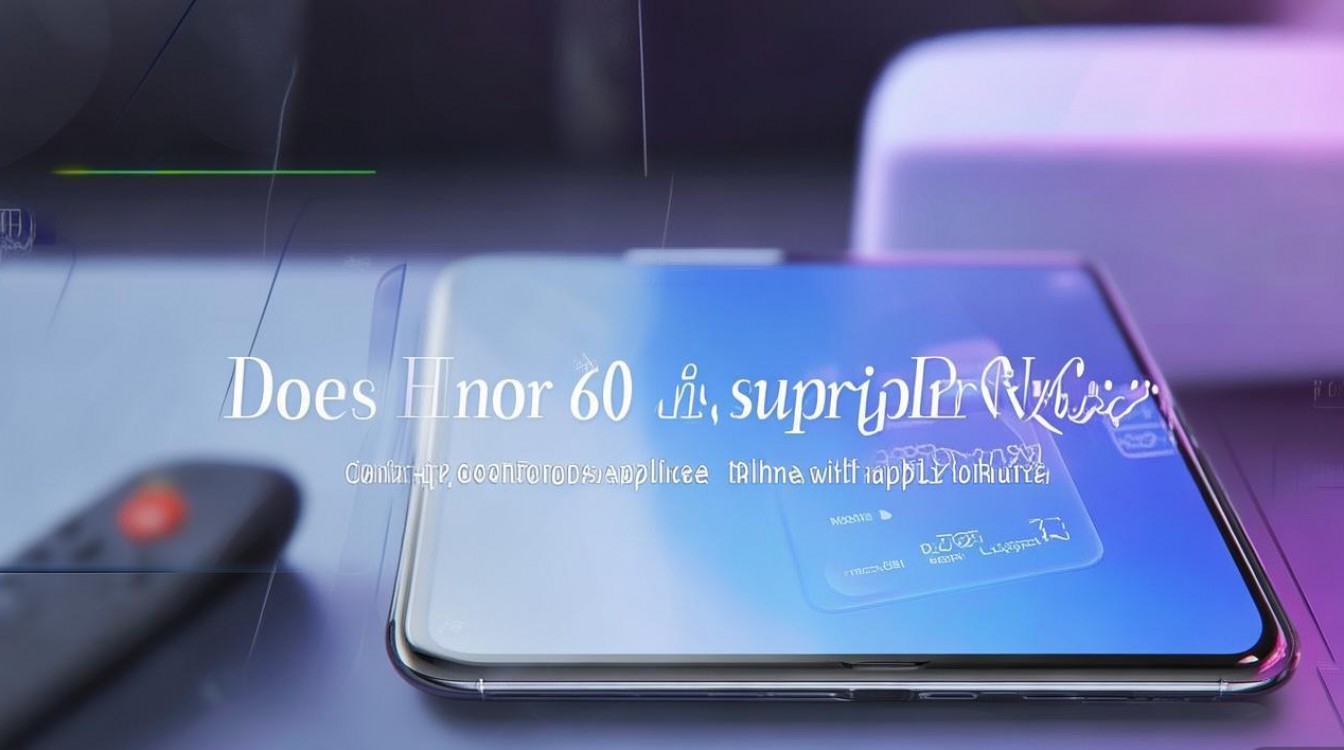 荣耀60 Pro支持NFC吗？能红外遥控家电吗？