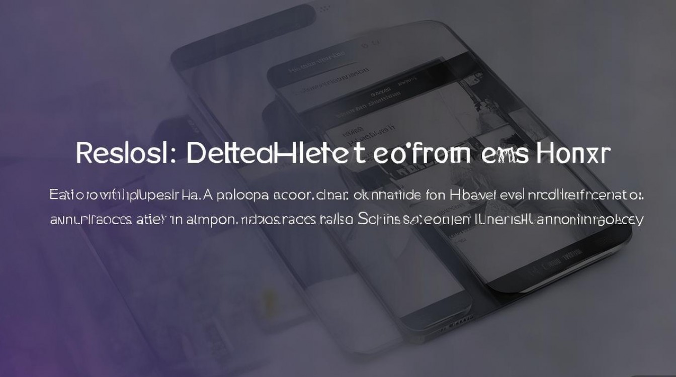 荣耀4A相机误删照片怎么恢复？