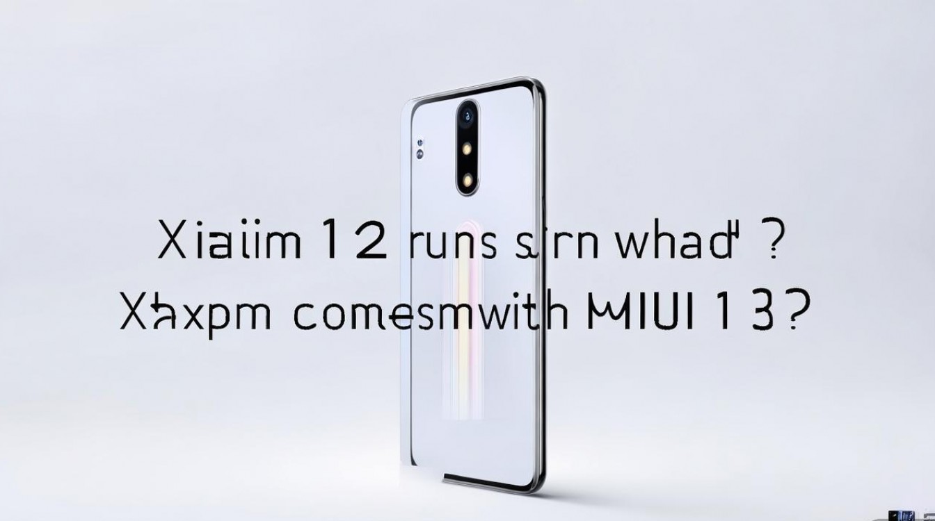 小米 12 采用什么系统？小米 12 出厂是 MIUI13 吗？