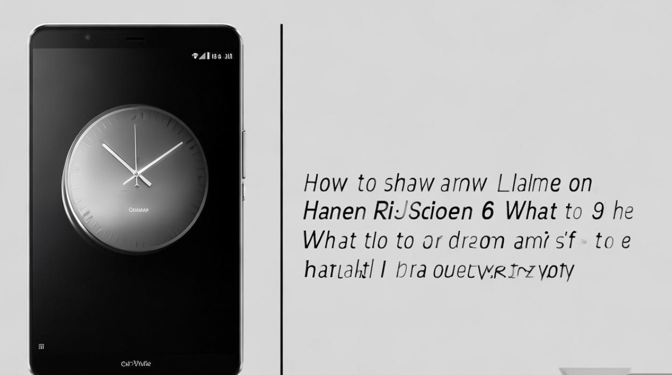 华为 p6 锁屏怎么显示闹钟时间？华为 p6 锁屏不显示闹钟时间怎么办？