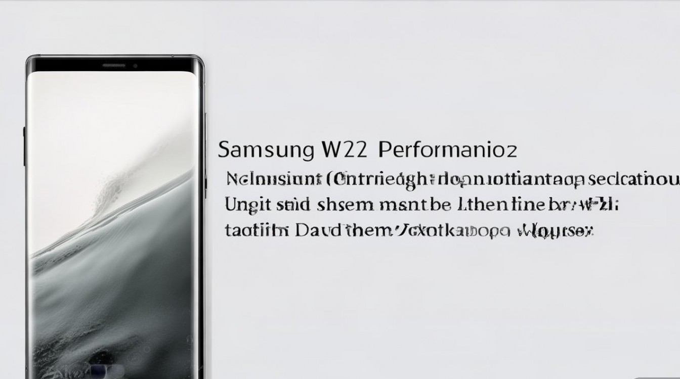 三星 W22 性能配置怎么样，三星 W22 参数配置介绍