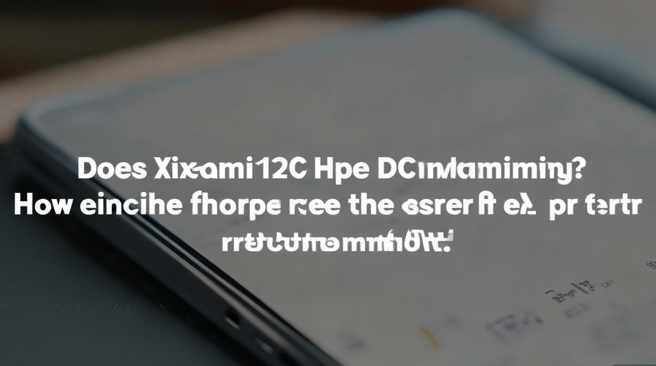 小米 12Pro 具备 DC 调光吗,小米 12Pro 如何开启屏幕防闪烁模式