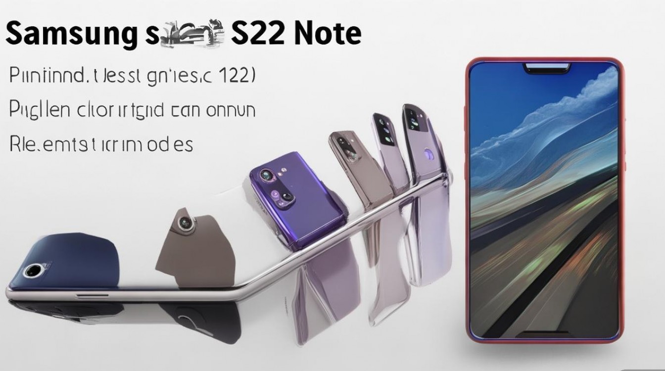 三星 S22Note 配色有哪些？三星 S22Note 配色及外观渲染图一览