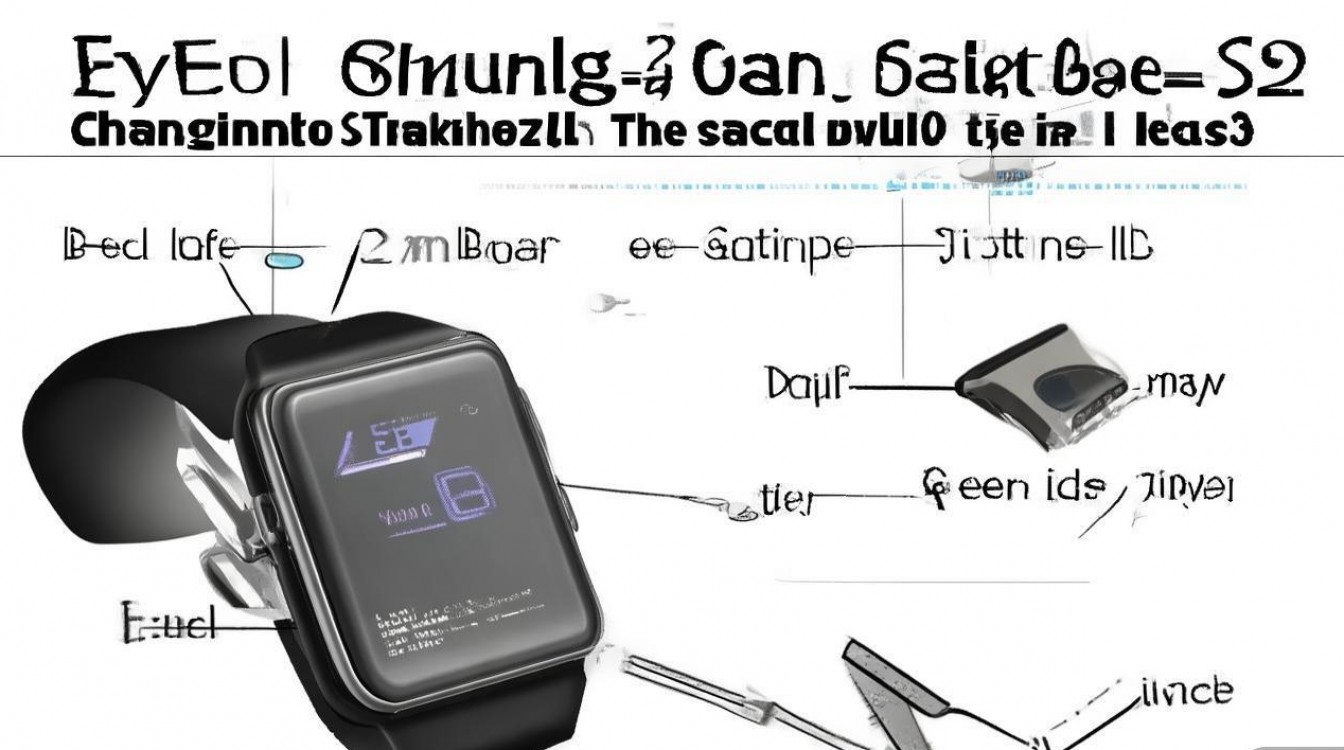 三星 gear s2 怎么换表带？三星 gear s2 更换表带教程