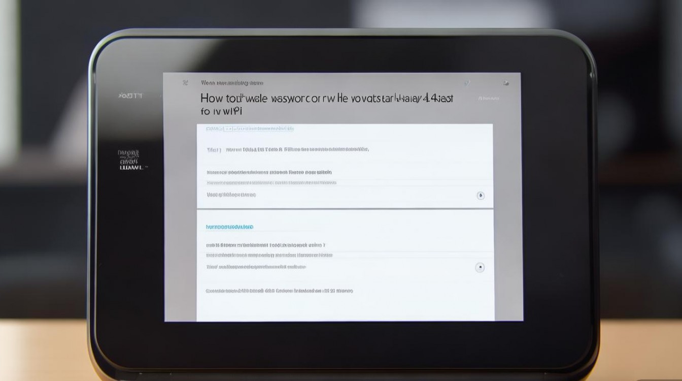 华为的 4g wifi 怎么修改密码，华为 4g 随身 wifi 密码忘记如何重置