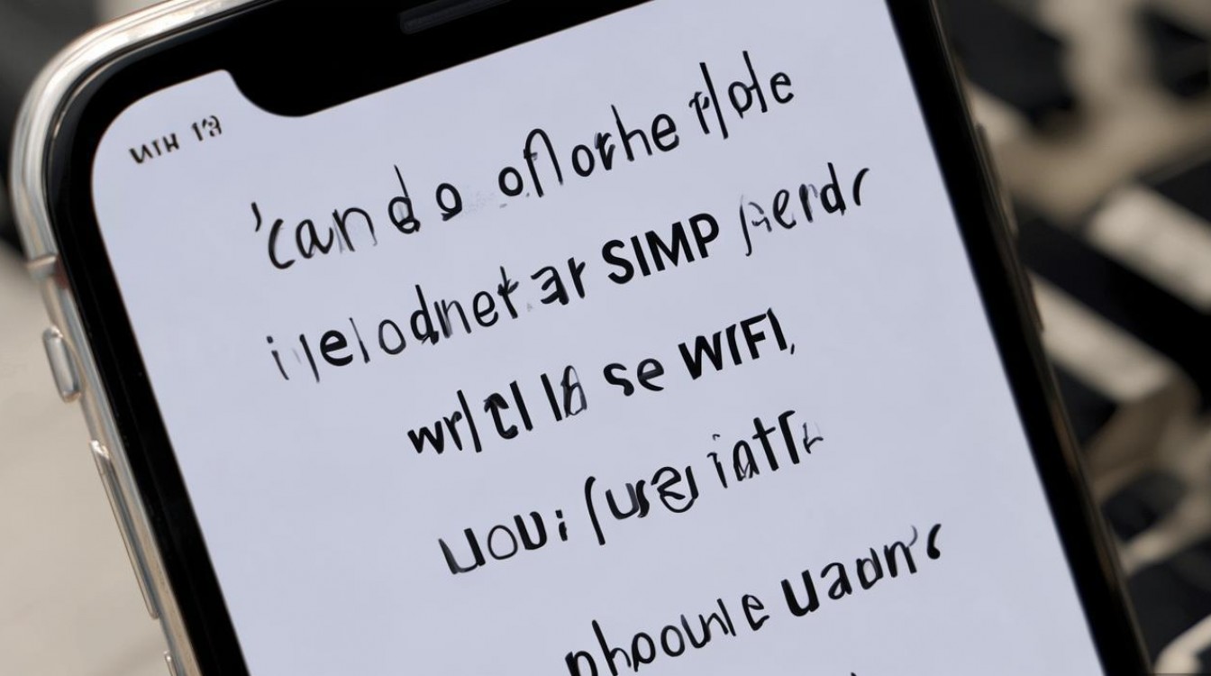 手机没有 SIM 卡能使用网络吗？不插电话卡可以用 WiFi 吗