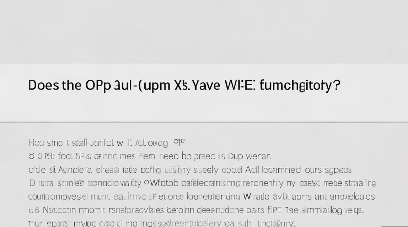 oppofindx5Pro 有双 WiFi 功能吗?oppofindx5Pro 双 WiFi 功能优势有哪些?