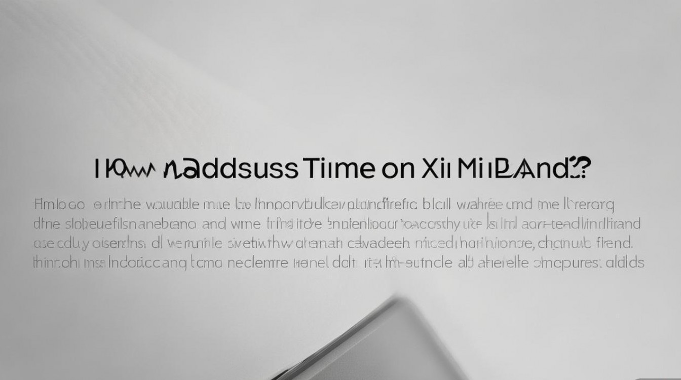 小米手环如何调整时间?小米手环时间不准怎么校准同步?