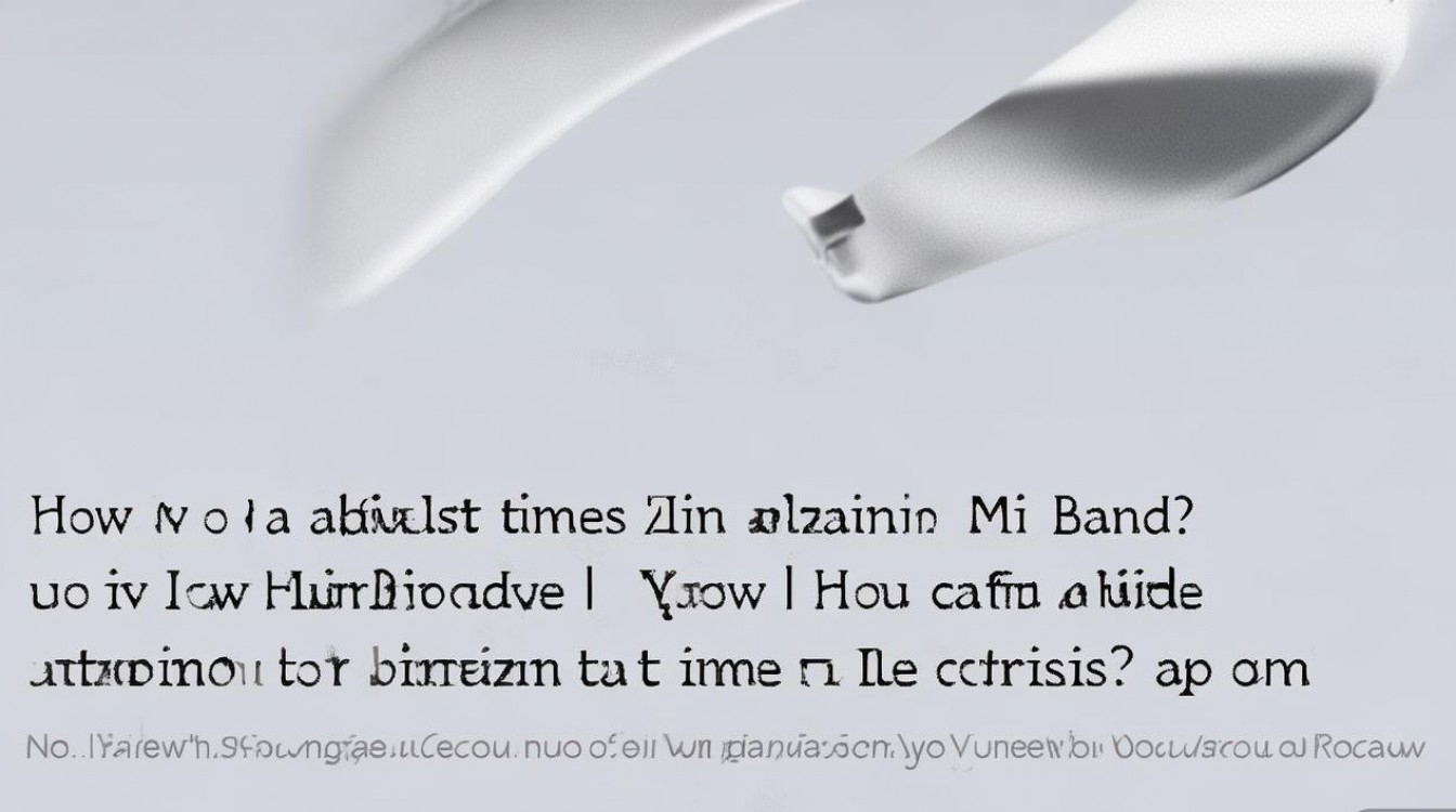 小米手环如何调整时间?小米手环时间不准怎么校准同步?