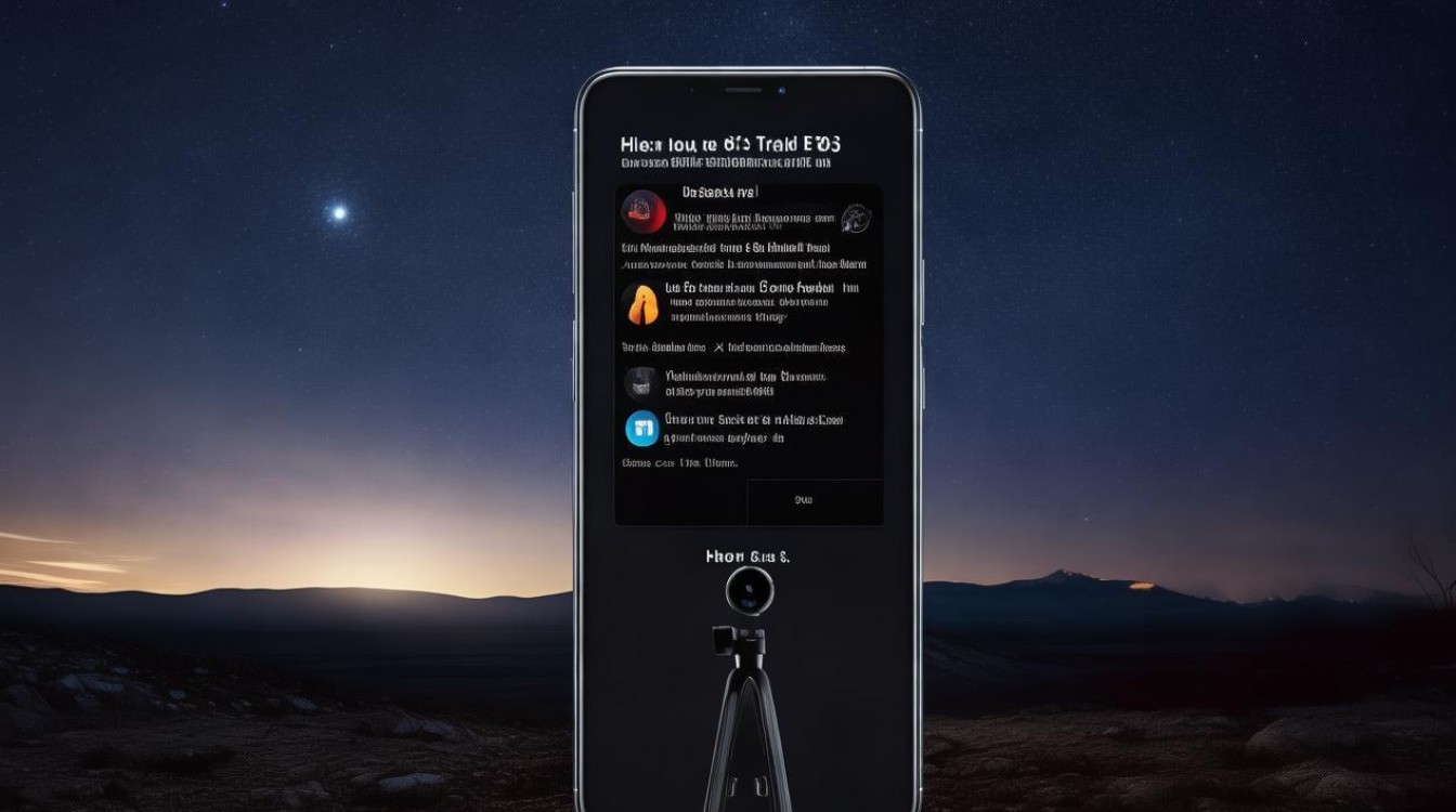 华为怎么用手机拍星轨？华为手机专业模式如何拍摄星轨教程