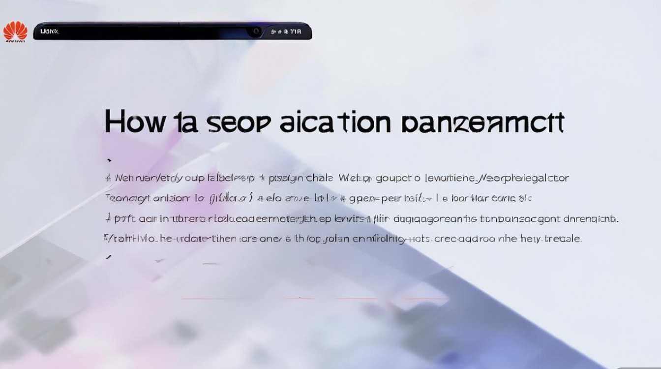 华为应用权限怎么设置？华为手机应用权限管理在哪开启？