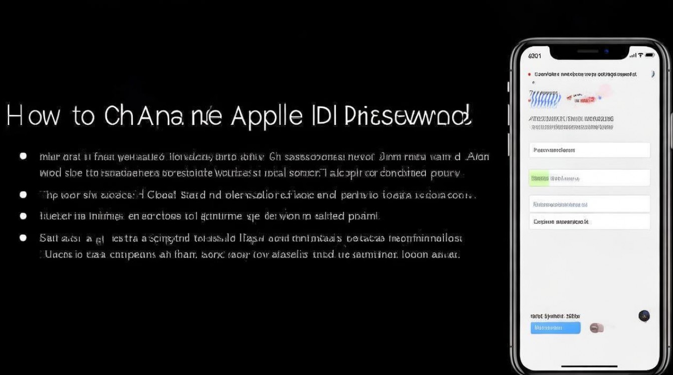 在手机上怎么更改苹果id账号密码，苹果id密码忘记如何重置