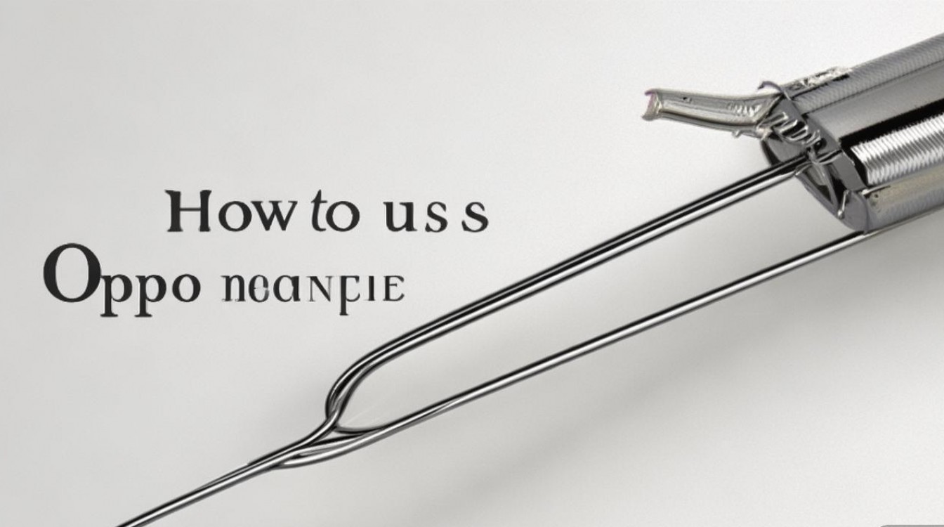 oppo通针怎么用？OPPO手机卡针正确使用方法详解