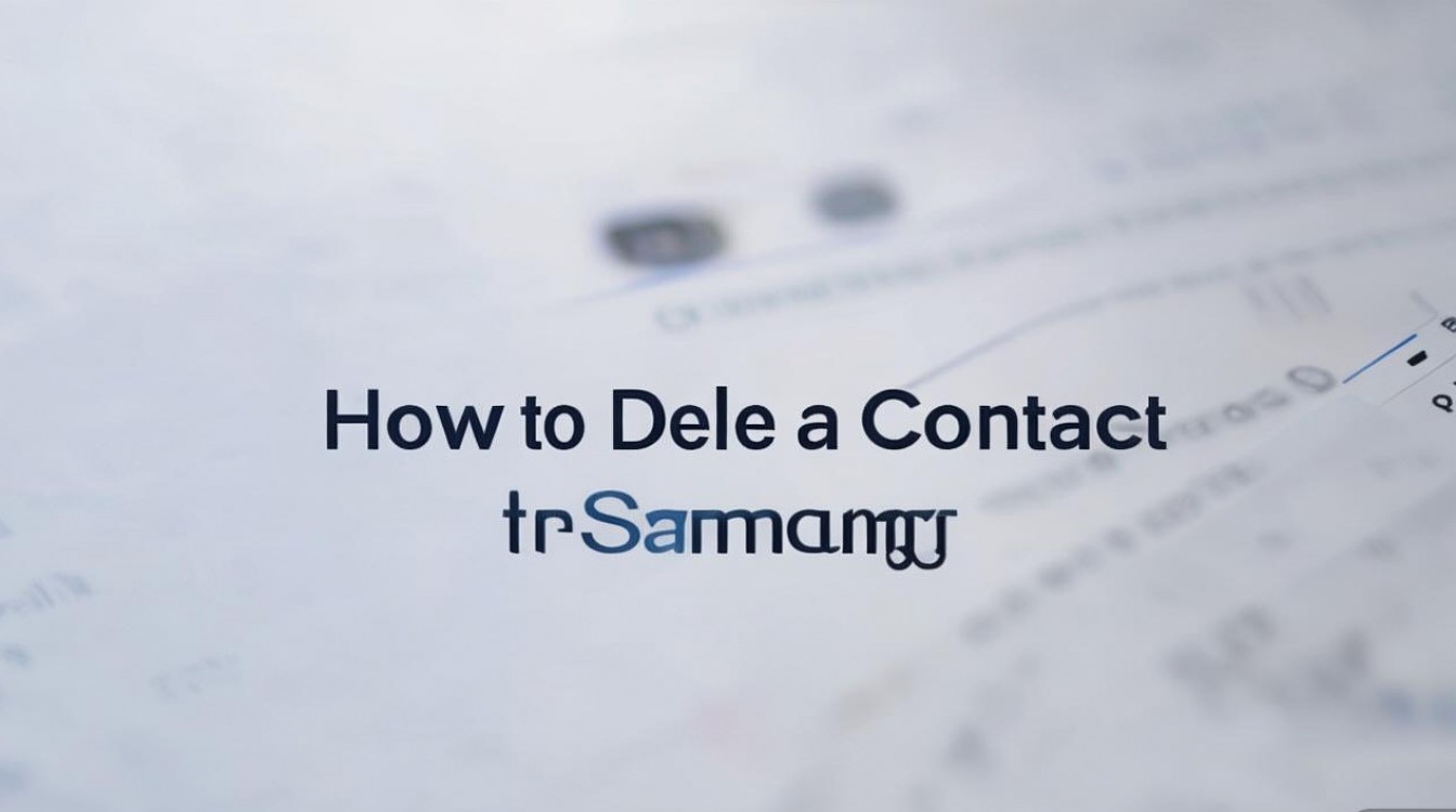 三星怎么删联系人？三星手机批量删除联系人的方法