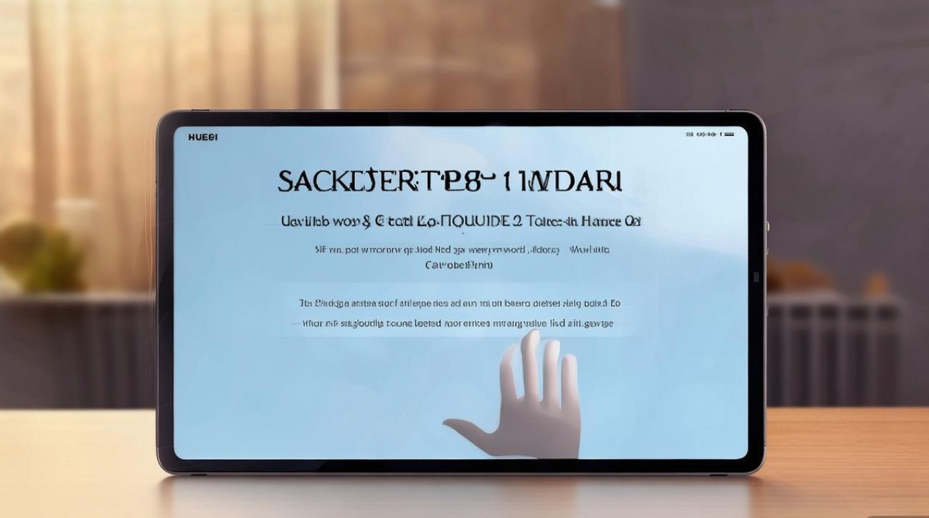 华为平板m3怎么截屏？华为平板m3截屏快捷键方法