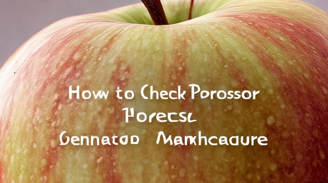 苹果怎么查看处理器的代生产商，苹果处理器代工厂商查询方法