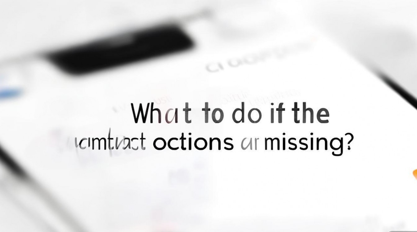 苹果通讯录选项不见了怎么办？通讯录设置选项丢失如何恢复