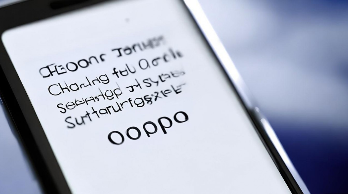 oppo字体怎么换，oppo手机更换字体详细教程