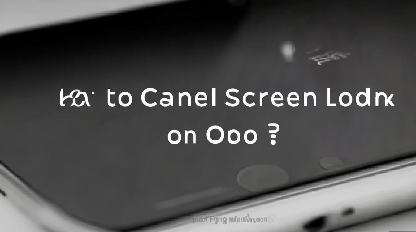 oppo屏幕锁定怎么取消,oppo手机怎么解除屏幕锁