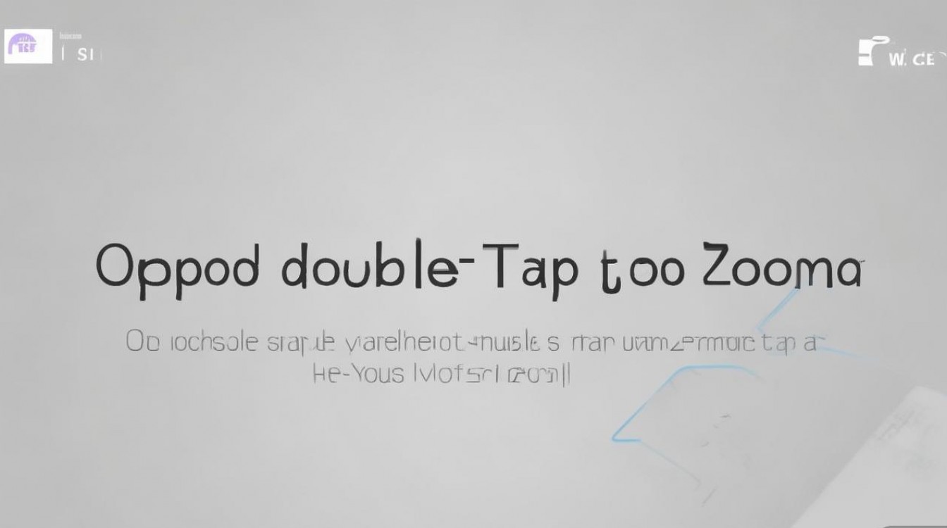 oppo双击放大怎么取消？OPPO手机双击放大关闭方法