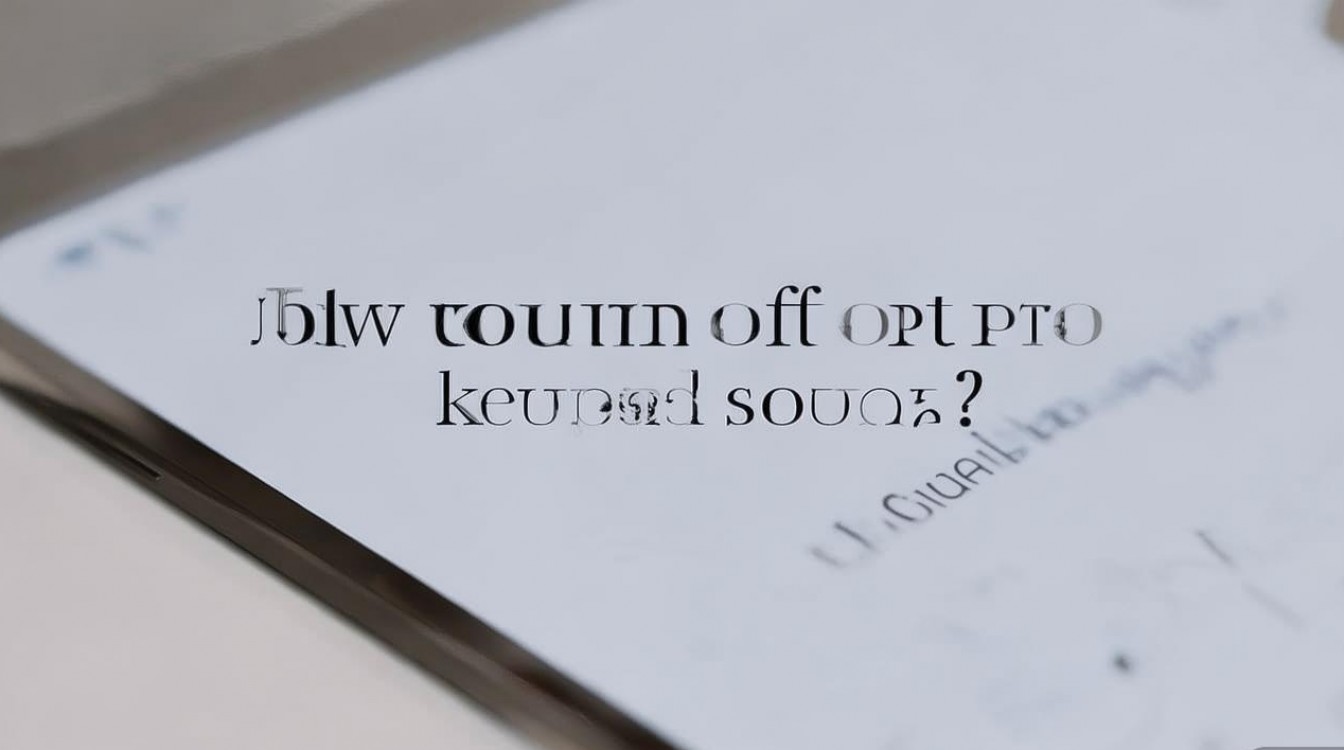 oppo键盘声音怎么关闭，oppo手机打字声音怎么关掉