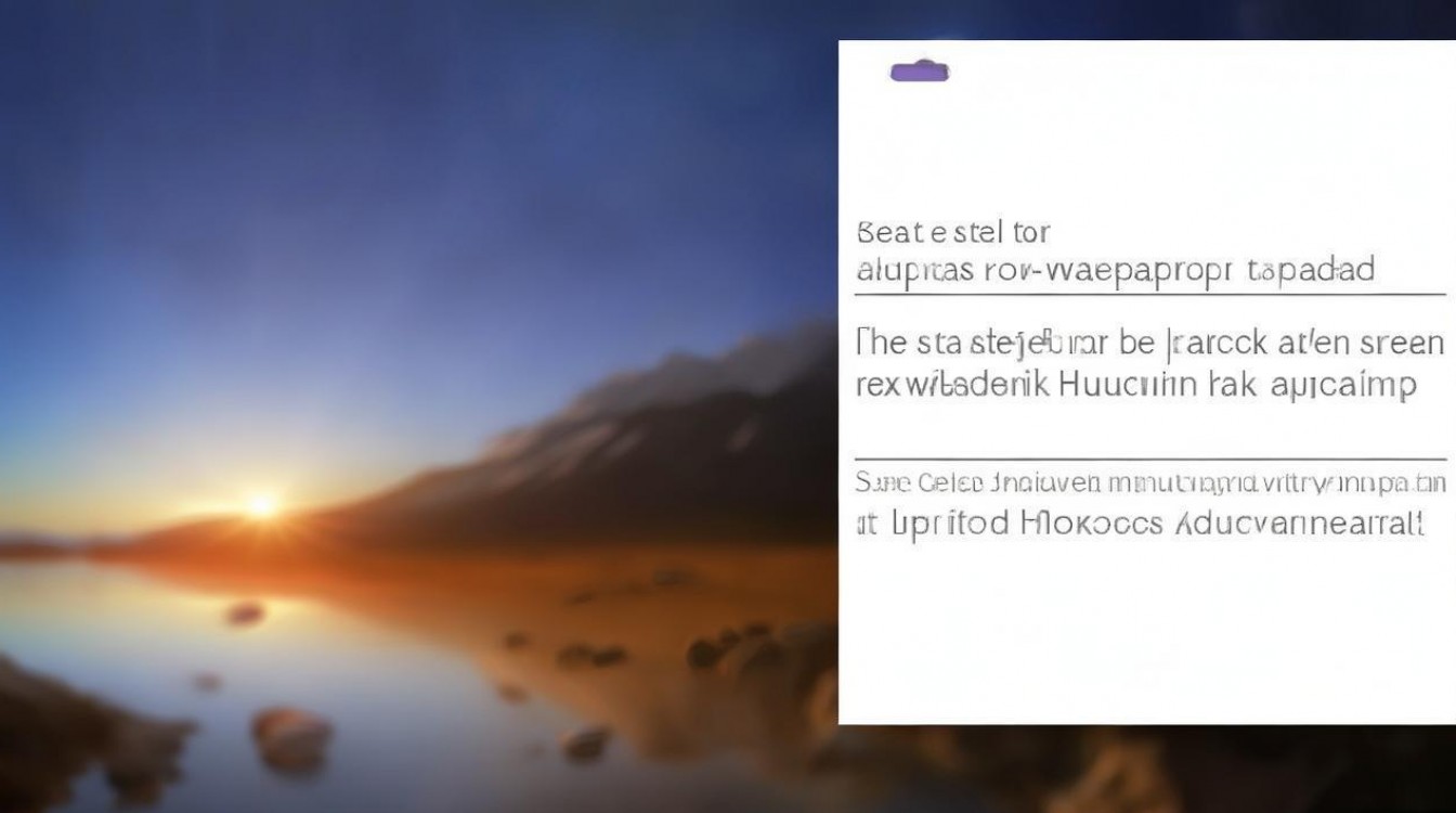 华为锁屏动态壁纸设置不了怎么办？为何无法设置动态壁纸