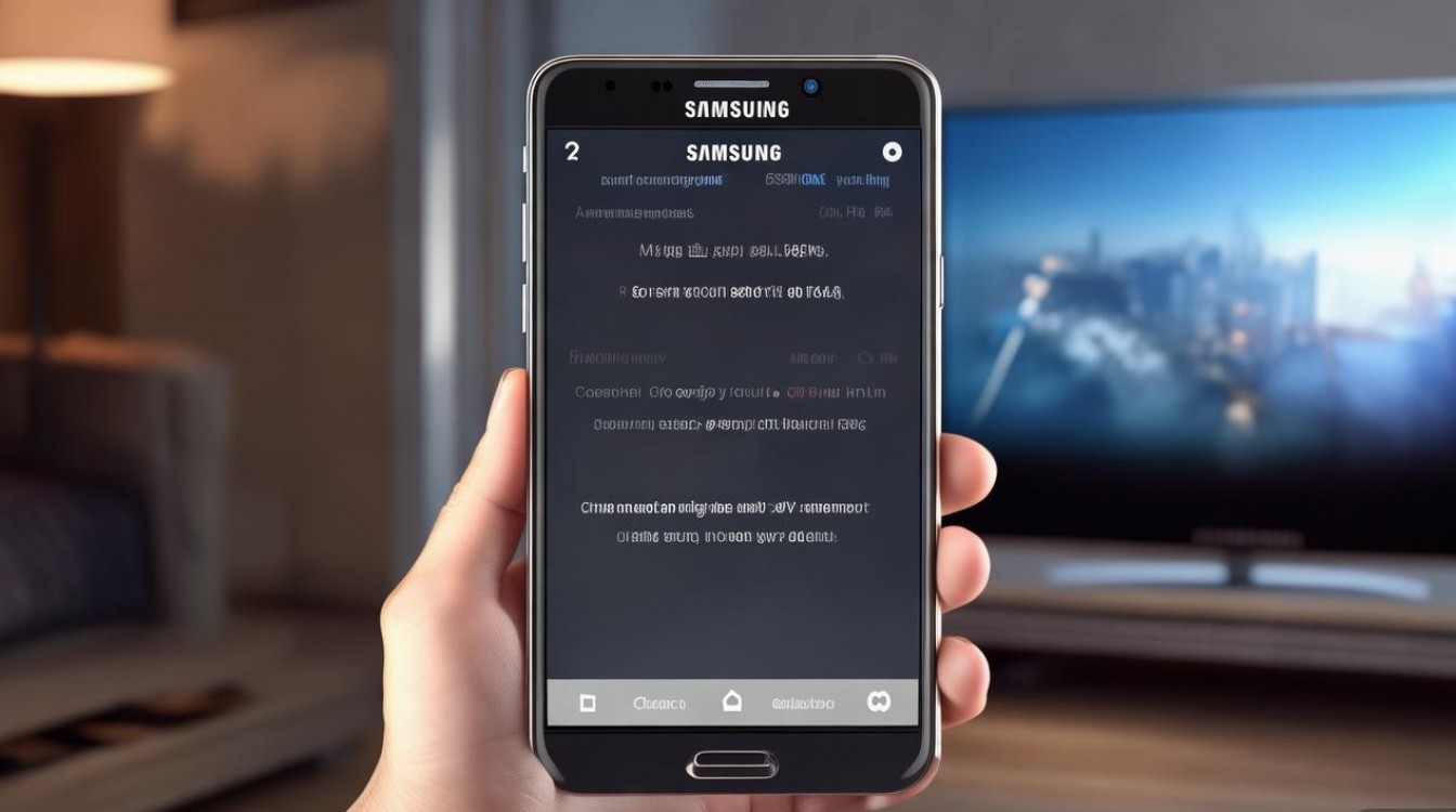 三星galaxy a7怎么连接三星电视，三星手机如何投屏到电视