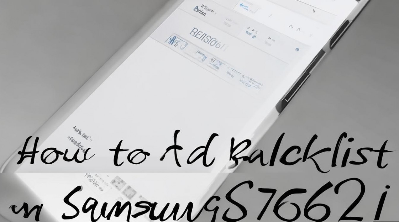 三星s7562i怎么加黑名单？拉黑名单具体操作步骤